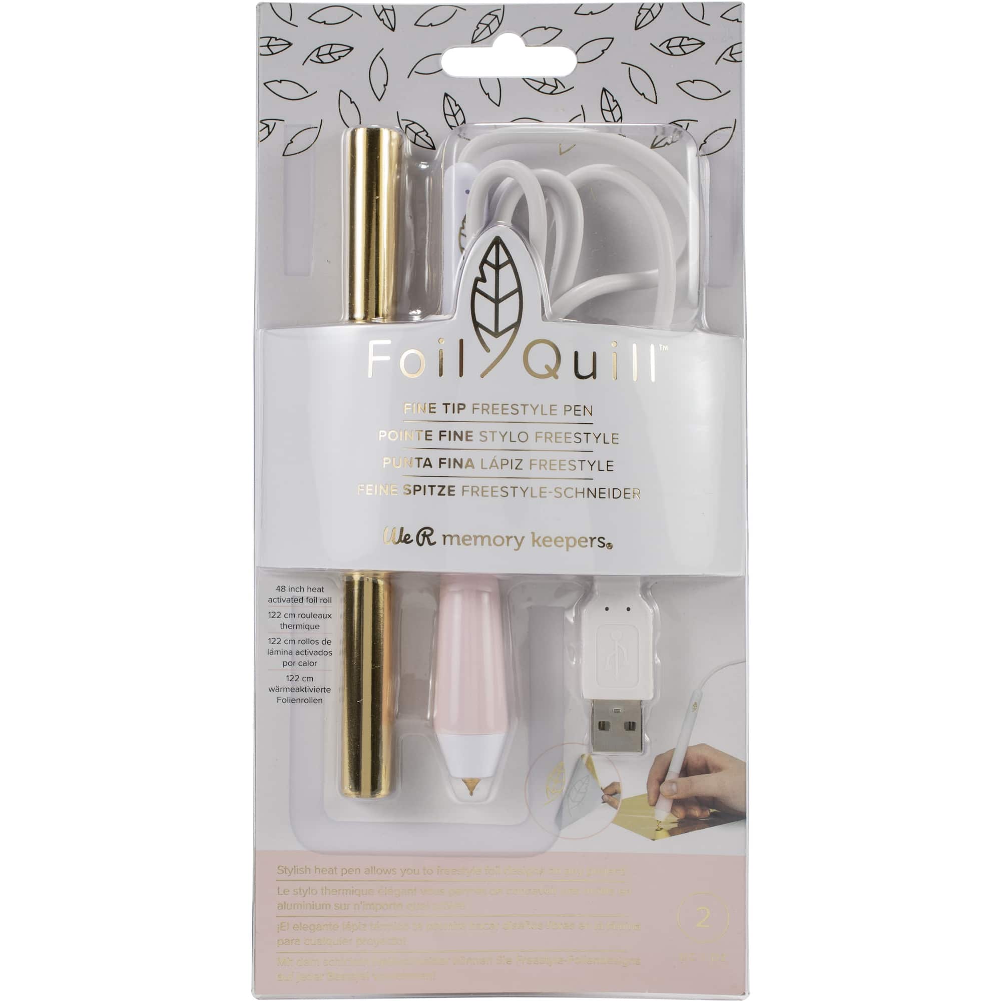 We R Memory Keepers® Foil Quill™ Fine Tip Freestyle Pen